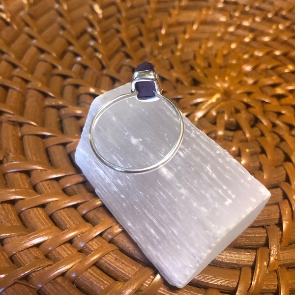 New Amethyst Silver Ring - Picture 6 of 7